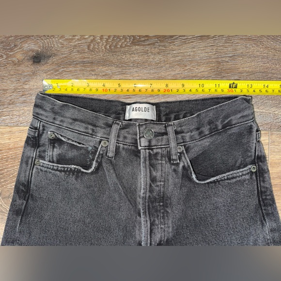 AGOLDE 90's Jean Mid Rise Loose Fit Jeans in Smokestack Size 24 🖤 LIKE NEW! - Picture 13 of 16